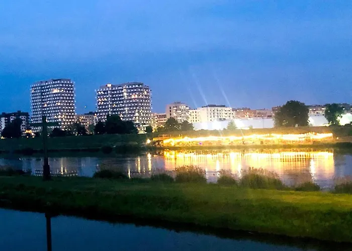 Z Tarasem I Widokiem Na Odre Appartement Wrocław