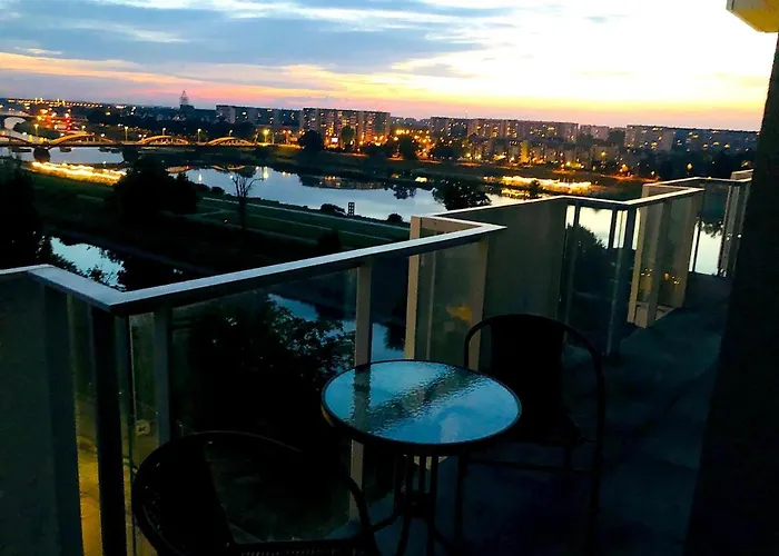 Z Tarasem I Widokiem Na Odre Appartement
