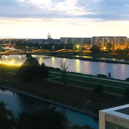 Z Tarasem I Widokiem Na Odre Apartmán